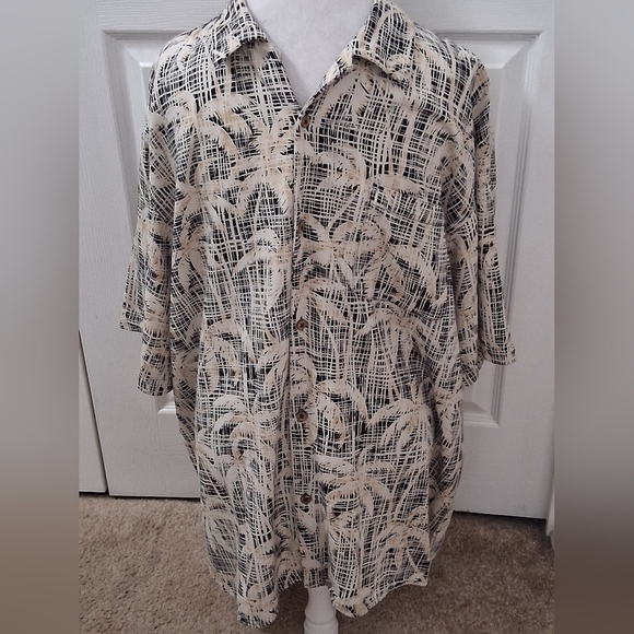 Vintage Silk Hawaiian Shirt    Size XXL0 - Picture 1 of 14